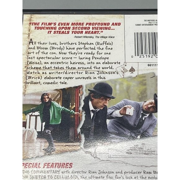 The brothers bloom dvd 113min 2008 copyright summit pg-13 movie English READ - Picture 4 of 7